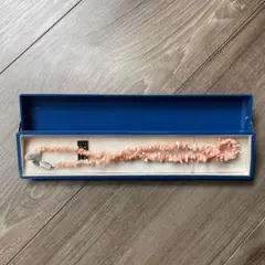 沖縄珊瑚　ネックレス　コーラルピンク