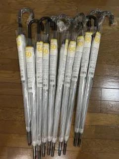 ビニール傘 ジャンプ傘　60cm 10本　新品未使用のサムネイル