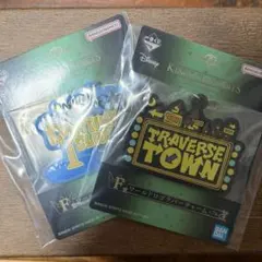 一番くじ KINGDOM HEARTS F賞　ワールドロゴラバーチャーム 2種
