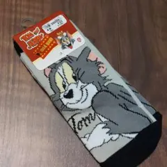 【新品】トムとジェリー ソックス グレー