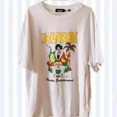 XLARGE グラフィックTシャツ Lサイズ ホワイト