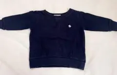 POLO baby ネイビー 長袖トレーナー