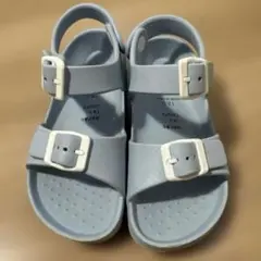 サンダル　水色　18.0