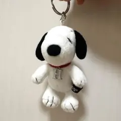 スヌーピー ぬいぐるみ キーホルダー Hチャーム付き