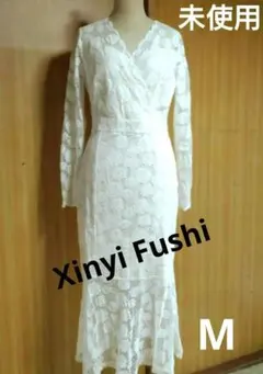 【Xinyi Fushi】新品/パーティードレス/マーメイド/レース/キャバ/M