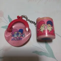 レア！1988年リトルツインスターズ がま口&コインシリンダーセット