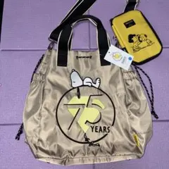 SNOOPY 75周年 ショルダーバッグ