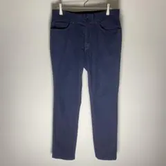 EPOCA UOMO ストレッチスリム テーパードパンツ 実寸M相当 ネイビーのサムネイル