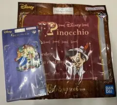 ☆1番くじ　ディズニー　ピノキオハンカチタオル☆