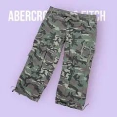 ABERCROMBIE & FITCH カーゴパンツ 迷彩柄 LサイズS1634