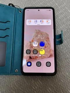 Samsung Galaxy A52 ブラック ケース付き
