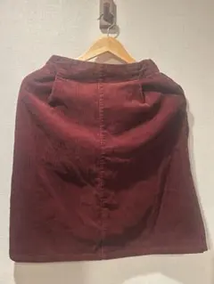 earth music&ecology コーデュロイ タイトスカート