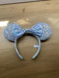 ディズニー ミッキーマウス カチューシャ 水色