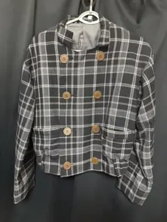 Vivienne Westwood チェック柄 ショート丈ジャケットのサムネイル