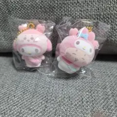 ちいかわ　サンリオ　シークレットフロッキーマスコットチャーム　マイメロ　古本屋