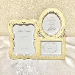 AfternoonTea 3面 フォトフレーム アフタヌーンティー 写真立て