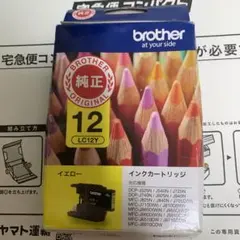 Brother 純正インクカートリッジ LC12Y イエローのサムネイル