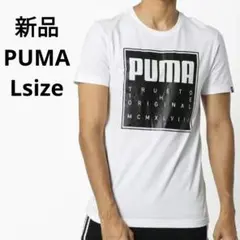 新品☆PUMA GRAPHICSボックスTシャツ Lサイズ