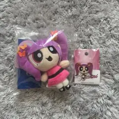 newjeans LINEフレンズ パワパフ デカ ぬいぐるみ M ハニ - メルカリ