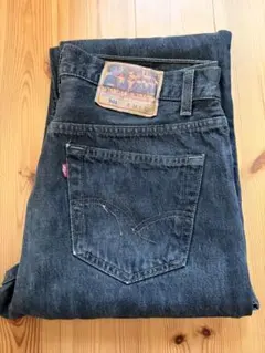 Levi's 501 w34L32 先染めブラック　94年USA製