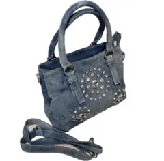 デニム　レディースショルダーバック