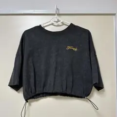 トップス 半袖Tシャツ 短丈