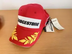 BRIDGESTONE 刺繍レッドキャップ　新品タグ付きのサムネイル