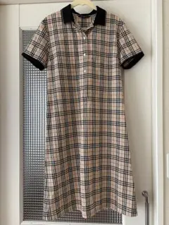 新品未使用 バーバリーロンドン ロングシャツワンピース ノバチェック