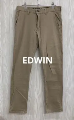 z-338 EDWIN ベージュストレートパンツ 30のサムネイル