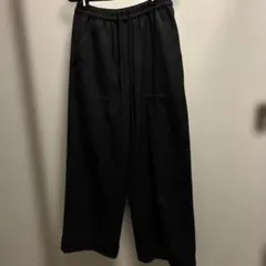 No.528 ships anyウールライクイージーワイドパンツ 36（S相当）