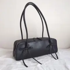 Firsthand ファーストハンド レザーダブルリボンボストンバッグ - メルカリ