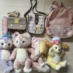 ダッフィー　&フレンズ　ぬいぐるみセット