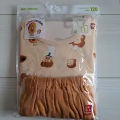 パンどろぼう　UNIQLO　半袖　パジャマ　120　にせパンどろぼう