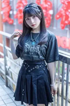 青木陽菜 GEKIROCK CLOTHINGコラボ　Tシャツ　BLACK 2XL