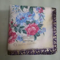 milla schön 花柄ハンカチ 新品シール付き