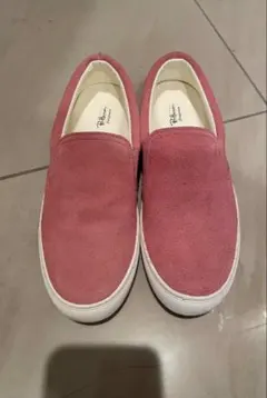 未使用　ロンハーマン　ピンク スエード スリッポン