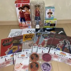一番くじ ワンピース B賞 ルフィ 鼻ほじVer. E賞 F賞 他賞19点セット