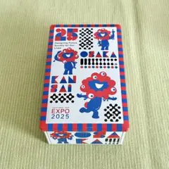 【新品未開封】大阪関西万博★ミャクミャク プリントクッキー缶