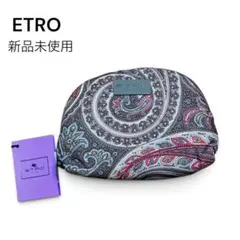 新品未使用 ETRO エトロ ペイズリー柄 ポーチ コスメポーチ PVC 旅行のサムネイル
