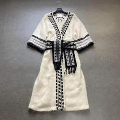 マメクロゴウチ マルチパターンローゲージニットトップ - メルカリ