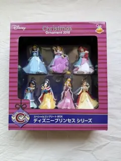ディズニープリンセス クリスマスオーナメント 2018 コンプリートBOX