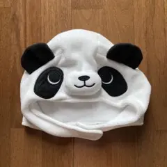 パンダデザイン フリース帽子　ハロウィン　被り物　動物