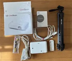 LGミニプロジェクターCJH310N BT WiFi バッテリー内蔵 超美品 - メルカリ