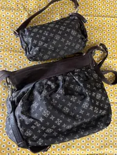 良品russet ショルダーバッグ　サブトートバッグ付き　2点セット