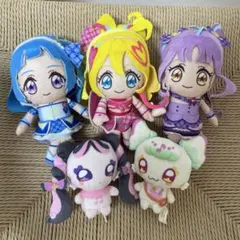 キミとアイドルプリキュア ミニぬいぐるみ 5点セット