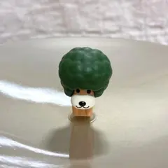 San-X アフロ犬 ちっちゃい吸盤マスコット グリーン