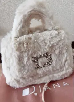 DIANA ファーショルダーバッグ