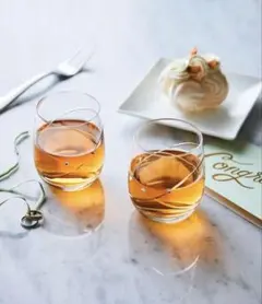 新品未使用　ウェッジウッド クリスタルグラス 2個セット