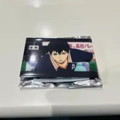 ハイキュー 影山飛雄 スクエア缶バッチ