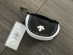 【新品未使用】デサントゴルフ　ボールホルダー　ボールケース